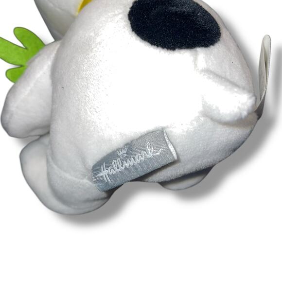 Hallmark Plush Peanuts Snoopy Dog Carrot Bunny Rabbit Ear Nursery Baby Shower 6" - Picture 9 of 12